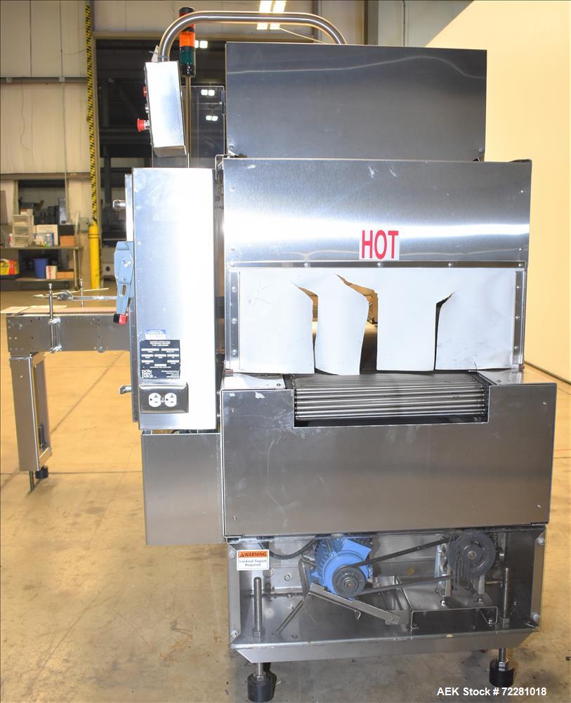 Used PolyPack Model PH-16-120 Shrink Wrap Carton Multi-Pack Bundler.