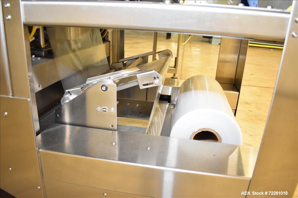 Used PolyPack Model PH-16-120 Shrink Wrap Carton Multi-Pack Bundler.