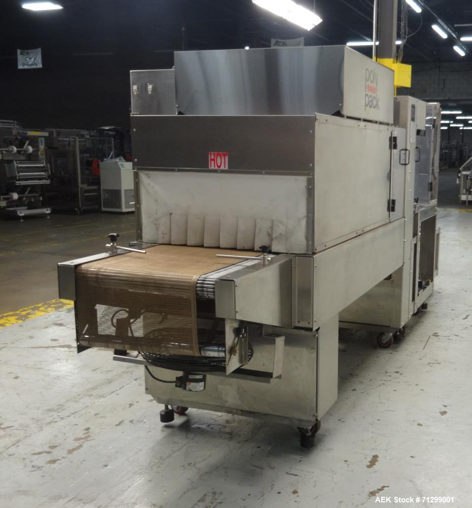 Used PolyPack Model PH-24D Dual Lane Multi-Pack Container Shrink Bundler