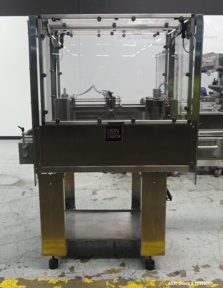 Used PolyPack Model PH-24D Dual Lane Multi-Pack Container Shrink Bundler