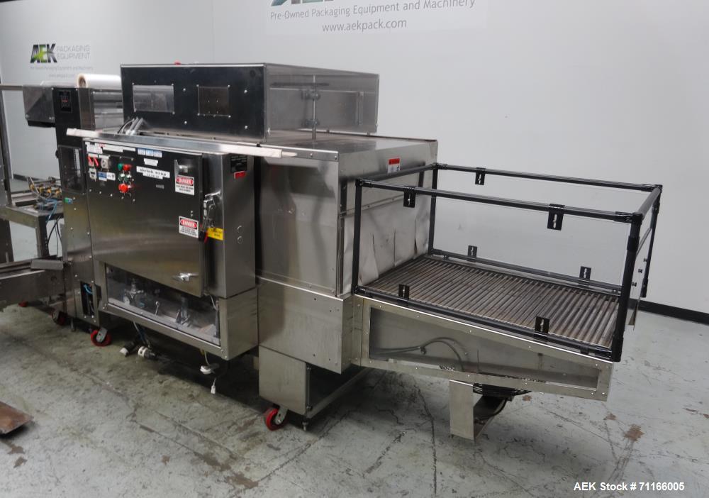 Used PolyPack Automatic Carton Multipack Shrink Bundler With Ups