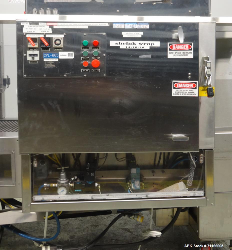 Used PolyPack Automatic Carton Multipack Shrink Bundler With Ups