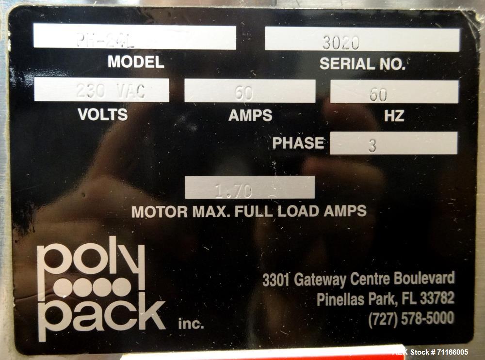 Used- PolyPack Automatic Carton Multipack Shrink Bundler With Ups