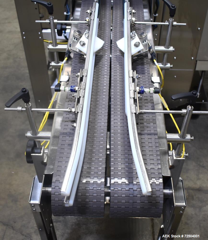 Used Polypack Model Pharma 16 Automatic Shrink/Stretch Multipack Shrink Bundler for Bottles. Capable of bundles up to 30 Bundles per minute (depending on application. Product size range: .75" - 4.25"...
