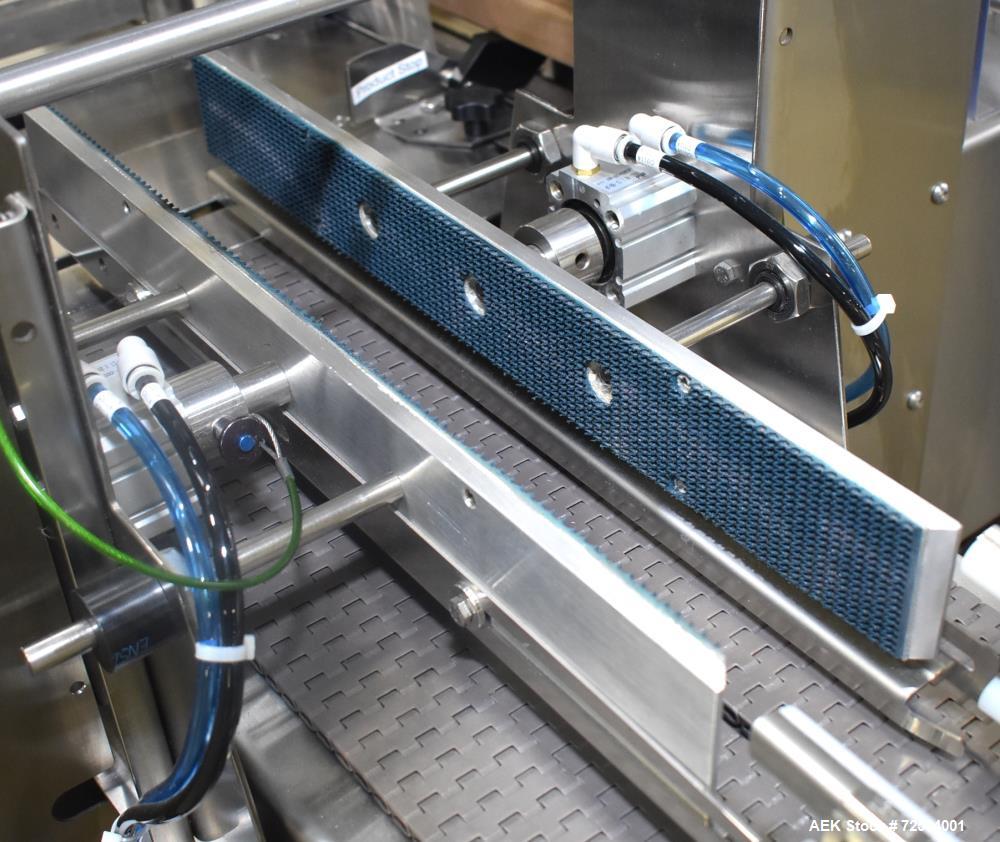 Used Polypack Model Pharma 16 Automatic Shrink/Stretch Multipack Shrink Bundler for Bottles. Capable of bundles up to 30 Bundles per minute (depending on application. Product size range: .75" - 4.25"...