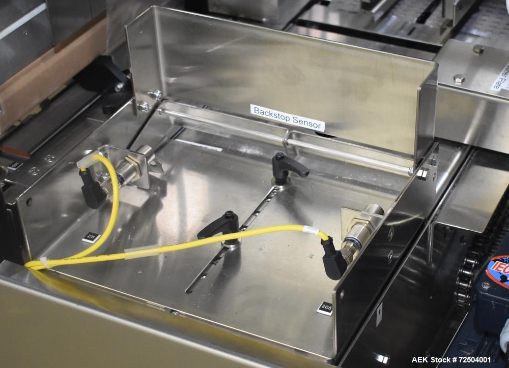 Used Polypack Model Pharma 16 Automatic Shrink/Stretch Multipack Shrink Bundler for Bottles. Capable of bundles up to 30 Bundles per minute (depending on application. Product size range: .75" - 4.25"...