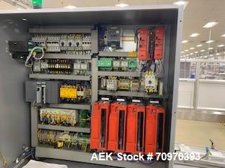 Used Skinetta (Christ Packaging) Model ASK2500 Shrink Bundler with Shrink Tunnel. Capable of speeds up to 40 cycles per minute. Maximum sealing width: up to 230mm. Maximum bundle height: up to 240mm....