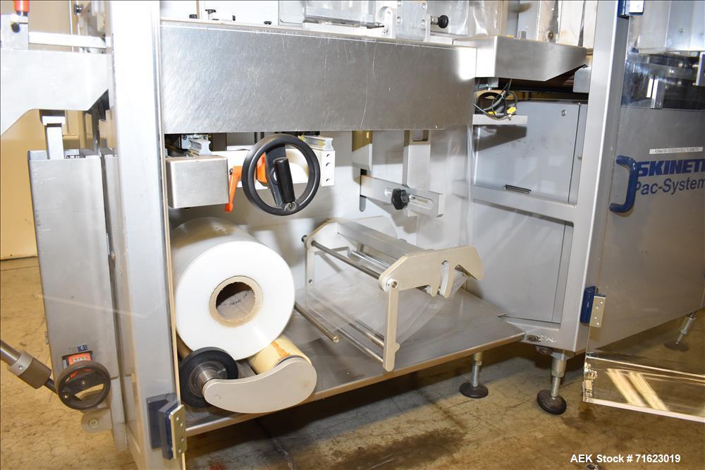Used Skinetta Model ASK2500 Shrink Bundler with Shrink Tunnel