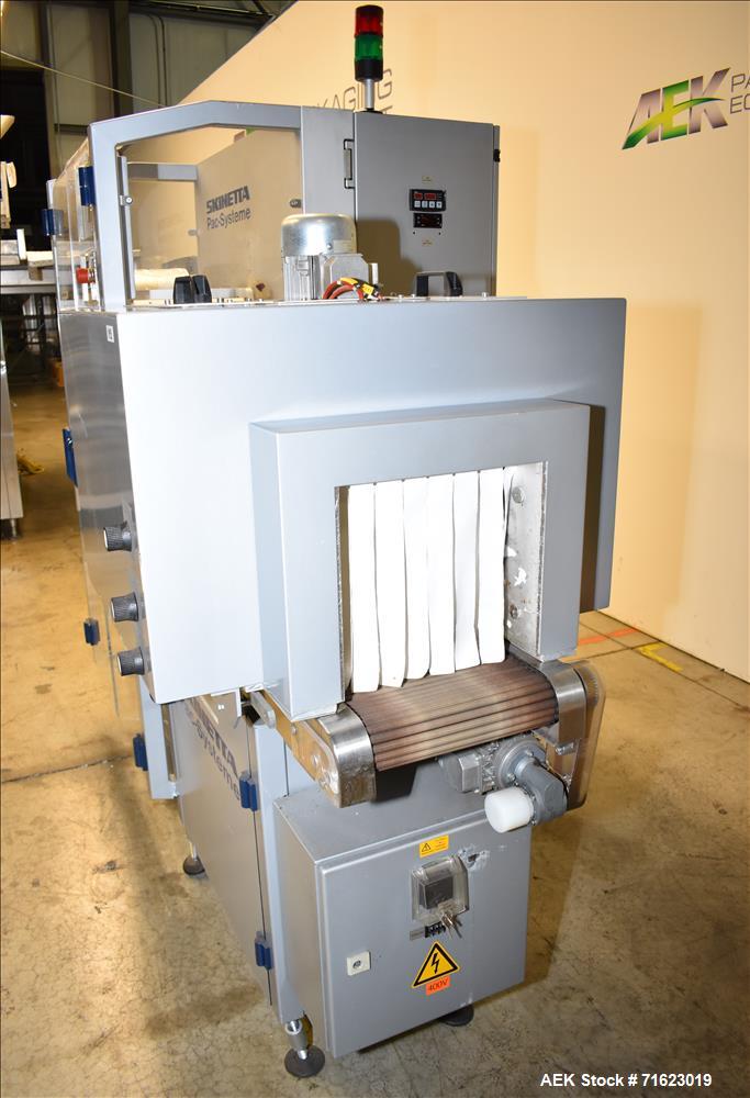 Used Skinetta Model ASK2500 Shrink Bundler with Shrink Tunnel