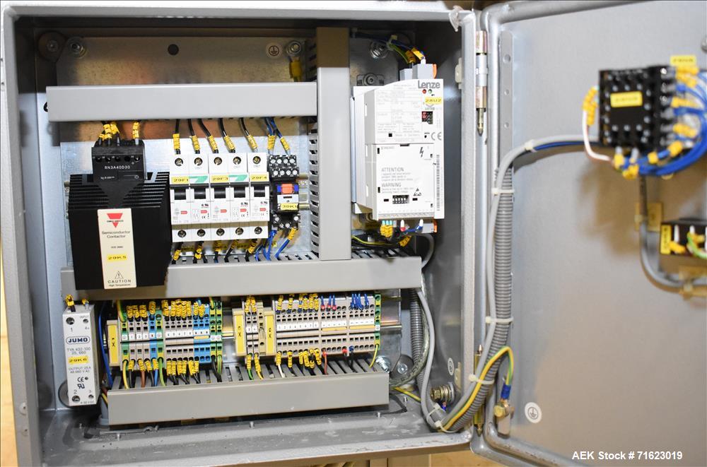 Used Skinetta Model ASK2500 Shrink Bundler with Shrink Tunnel