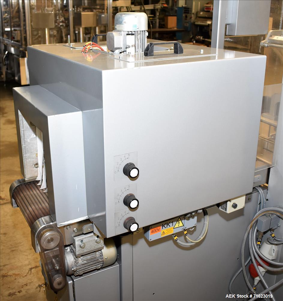 Used Skinetta Model ASK2500 Shrink Bundler with Shrink Tunnel