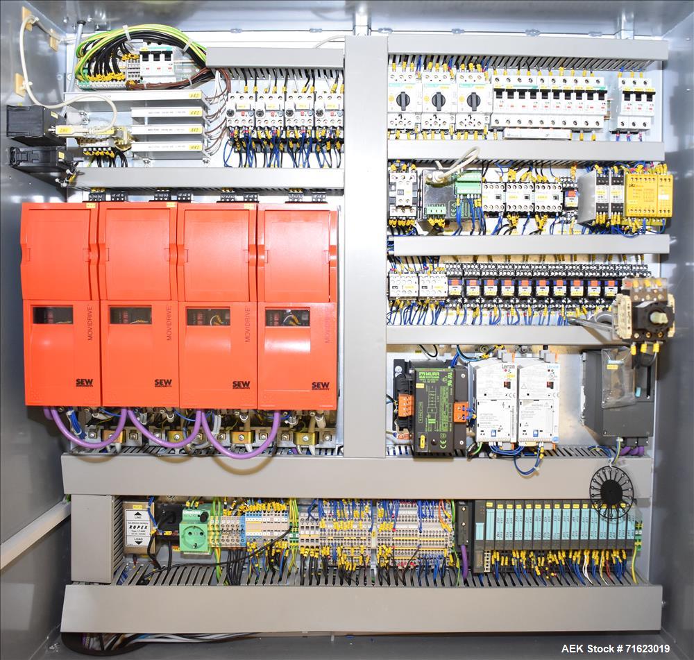 Used Skinetta Model ASK2500 Shrink Bundler with Shrink Tunnel