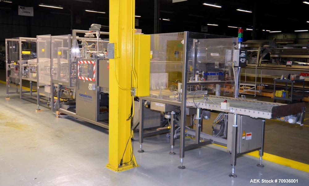 Used Skinetta Pac-Systems Shrink Bundler / Stretch Bander Dual Lane