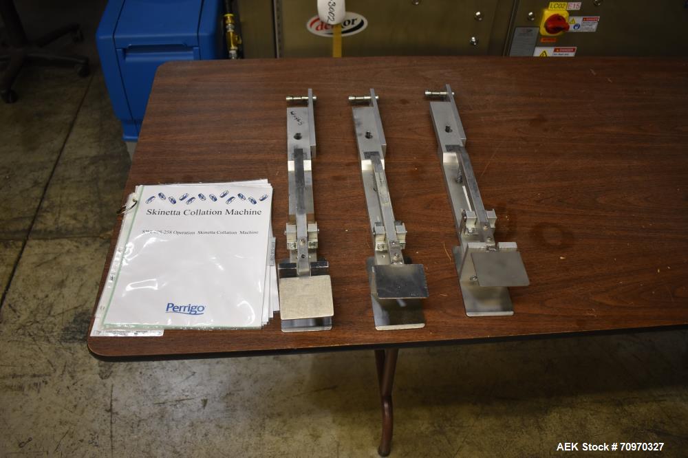 Used Skinetta Stretch/Shrink Sleeve Bundle For Pharma Blister Packs