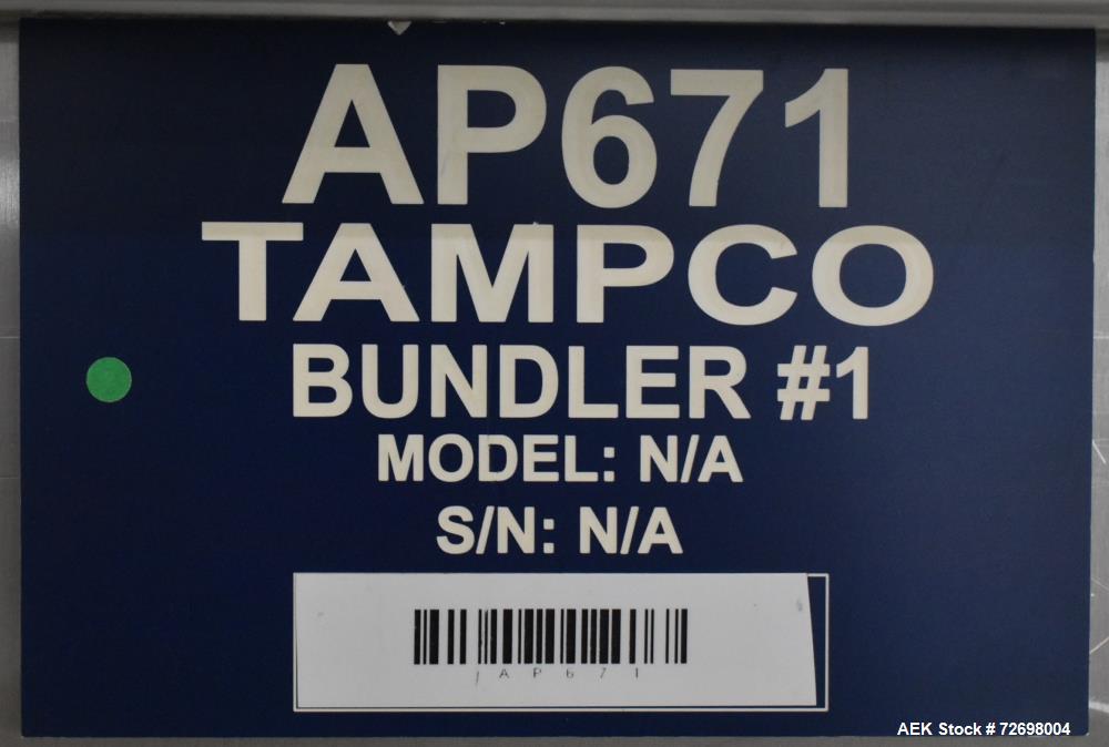 Used- Zepf /Tampco Thiele Automatic Shrink Bundler