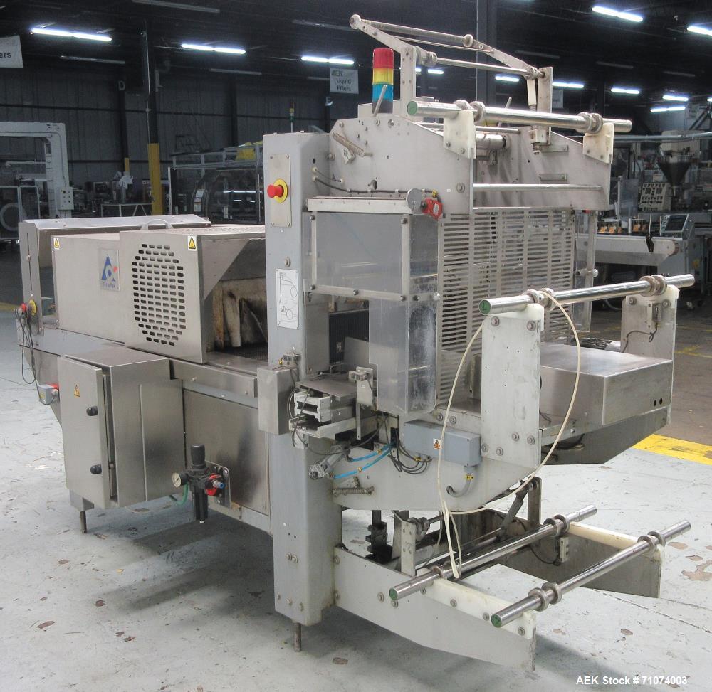 Used Tetra Pak Model TTS 51 (Tray) Shrink Bundler/Wrapper