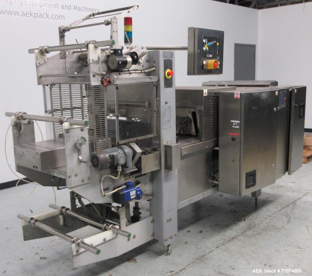 Used Tetra Pak Model TTS 51 (Tray) Shrink Bundler/Wrapper