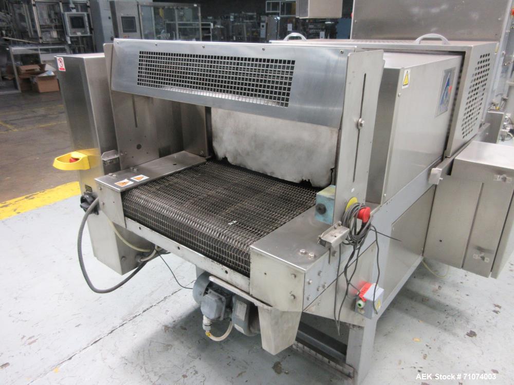 Used Tetra Pak Model TTS 51 (Tray) Shrink Bundler/Wrapper