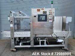 Used- Arpac Model 112-SS-24 Automatic Stainless Steel Inline Shrink Bundler. Capable of speeds from 5 to 25 bundles per minu...