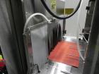 Used API Model DuraTech 2000-S-PH Pharmaceutical Shrink Bundler. Machine is capable of speeds up to 100 bottles/packages per minute (depending on pattern and size). Can handle containers up to 8