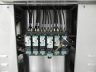 Used API Model DuraTech 2000-S-PH Pharmaceutical Shrink Bundler. Machine is capable of speeds up to 100 bottles/packages per minute (depending on pattern and size). Can handle containers up to 8