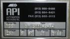 Used API Model DuraTech 2000-S-PH Pharmaceutical Shrink Bundler. Machine is capable of speeds up to 100 bottles/packages per minute (depending on pattern and size). Can handle containers up to 8