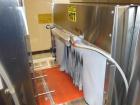 Used API Model DuraTech 2000-S-PH Pharmaceutical Shrink Bundler. Machine is capable of speeds up to 100 bottles/packages per minute (depending on pattern and size). Can handle containers up to 8