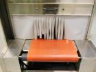 Used API Model DuraTech 2000-S-PH Pharmaceutical Shrink Bundler. Machine is capable of speeds up to 100 bottles/packages per minute (depending on pattern and size). Can handle containers up to 8
