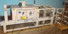 Used Arpac Model 105TW28 Shrink Wrapper with Film Feed Rack and Splicer. Speed up to 36 Wraps per Minute. 6' L x 20