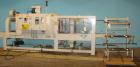 Used Arpac Model 105TW28 Shrink Wrapper with Film Feed Rack and Splicer. Speed up to 36 Wraps per Minute. 6' L x 20