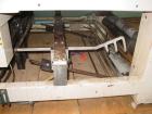 Used Arpac Model 105TW28 Shrink Wrapper with Film Feed Rack and Splicer. Speed up to 36 Wraps per Minute. 6' L x 20