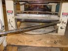 Used Arpac Model 105TW28 Shrink Wrapper with Film Feed Rack and Splicer. Speed up to 36 Wraps per Minute. 6' L x 20