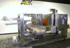 Used Arpac Model 108-28SS Automatic Right Angle Stainless Steel Shrink Bundler. Capable of speeds up to 30 bundles per minute. Package size range: height up to 10