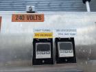 Used Arpac Model 112-SS-24 Automatic Stainless Steel Inline Shrink Bundler. Capable of speeds from 5 to 25 bundles per minute (depending on application). Unit has a 28