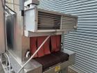 Used Arpac Model 112-SS-24 Automatic Stainless Steel Inline Shrink Bundler. Capable of speeds from 5 to 25 bundles per minute (depending on application). Unit has a 28