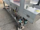Used Arpac Model 112-SS-24 Automatic Stainless Steel Inline Shrink Bundler. Capable of speeds from 5 to 25 bundles per minute (depending on application). Unit has a 28