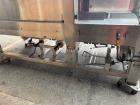 Used Arpac Model 112-SS-24 Automatic Stainless Steel Inline Shrink Bundler. Capable of speeds from 5 to 25 bundles per minute (depending on application). Unit has a 28