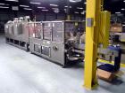 Used Arpac Brandpac Model BPMP-5342 Automatic Single Roll Shrink Bundler, for Print Registered Film.  Capable of Unsupported Multipack Shrink Bundling or Tray Product Shrink Bundling. OEM rated speed...