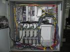 Used Douglas Contour Model M-75 Multi-Pack Shrink Bundler capable of speeds up to 75 cycles per minute. Now configured for print registered film, unsupported 8 oz and 11 oz bottles in multiple lanes,...