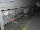 Used Douglas Contour Model M-75 Multi-Pack Shrink Bundler capable of speeds up to 75 cycles per minute. Now configured for print registered film, unsupported 8 oz and 11 oz bottles in multiple lanes,...