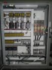 Used Douglas Contour Model M-75 Multi-Pack Shrink Bundler capable of speeds up to 75 cycles per minute. Now configured for print registered film, unsupported 8 oz and 11 oz bottles in multiple lanes,...