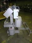 Used Douglas Contour Model M-75 Multi-Pack Shrink Bundler capable of speeds up to 75 cycles per minute. Now configured for print registered film, unsupported 8 oz and 11 oz bottles in multiple lanes,...