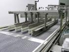 Used Douglas Contour Model M-75 Multi-Pack Shrink Bundler capable of speeds up to 75 cycles per minute. Now configured for print registered film, unsupported 8 oz and 11 oz bottles in multiple lanes,...