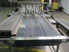 Used Douglas Contour Model M-75 Multi-Pack Shrink Bundler capable of speeds up to 75 cycles per minute. Now configured for print registered film, unsupported 8 oz and 11 oz bottles in multiple lanes,...