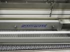 Used Douglas Contour Model M-75 Multi-Pack Shrink Bundler capable of speeds up to 75 cycles per minute. Now configured for print registered film, unsupported 8 oz and 11 oz bottles in multiple lanes,...
