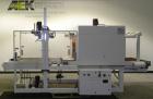 Used EDL Packaging Engineers Model 32-20-45 Semi Automatic Inline Shrink Bundler & Tunnel Machine. Capable of speeds up to 5-7 bundles per minute. Handles film web widths up to 30