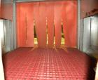 Used EDL Packaging Engineers Model 32-20-45 Semi Automatic Inline Shrink Bundler & Tunnel Machine. Capable of speeds up to 5-7 bundles per minute. Handles film web widths up to 30