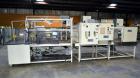 Used Great Lakes 1748 Shrink Bundler with model HVP 5/60/11 shrink tunnel