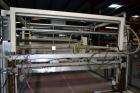 Used Great Lakes 1748 Shrink Bundler with model HVP 5/60/11 shrink tunnel