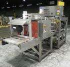 Used Great Lakes Model 708 E-27 Shrink Bundler capable of speeds up to 15 bundles per minute (depending on container size and pack pattern). Will handle bundles up to 12